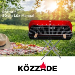 Közzade 50 cm Portatif Lüks Mangal