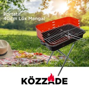Közzade 40 cm Portatif Lüks Mangal
